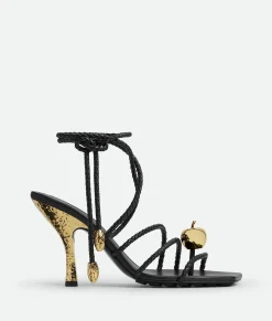 Bottega Veneta Adam Sandal Black Discount
