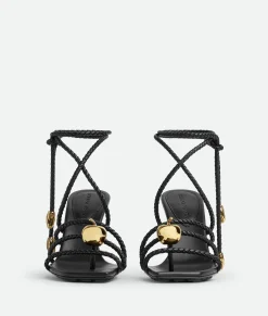Bottega Veneta Adam Sandal Black Discount