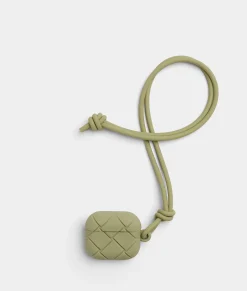 Bottega Veneta Airpods Case Travertine