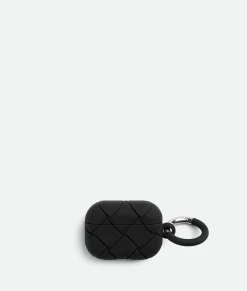 Bottega Veneta AirPods Pro Case On Hook Black Outlet