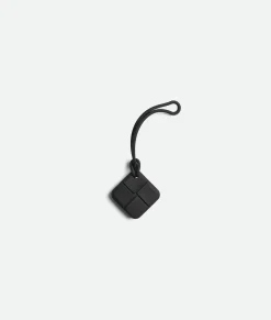 Bottega Veneta Airtag Case Black Outlet