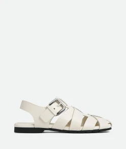 Bottega Veneta Alfie Sandal White Hot