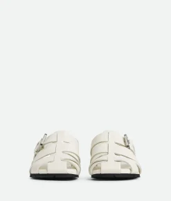 Bottega Veneta Alfie Sandal White Hot