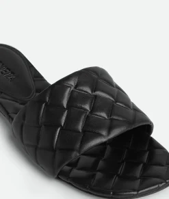 Bottega Veneta Amy Flat Mule Black Discount