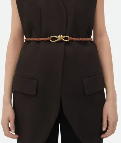 Bottega Veneta Andiamo Belt Cognac Outlet