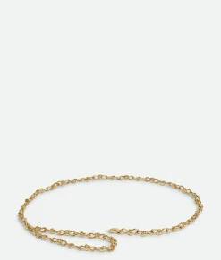 Bottega Veneta Andiamo Chain Belt Muse brass Online