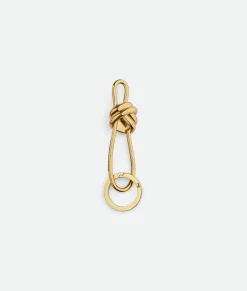 Bottega Veneta Andiamo Key Ring Muse brass Sale