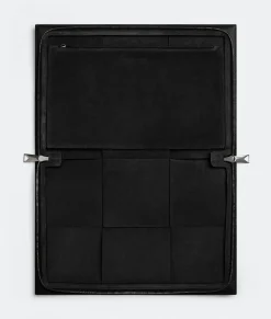 Bottega Veneta Arco Document Case Black Clearance
