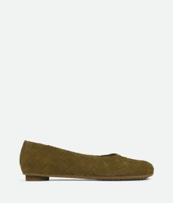 Bottega Veneta Atomic Ballerina Olive oil Best
