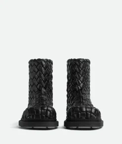 Bottega Veneta Ben Ankle Boot Black Best