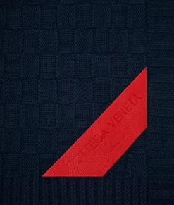 Bottega Veneta Blanket Damier Blu navy Sale