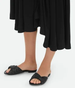 Bottega Veneta Blink Flat Mule Black Sale