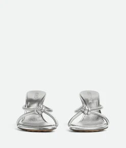 Bottega Veneta Blink Mule Silver New