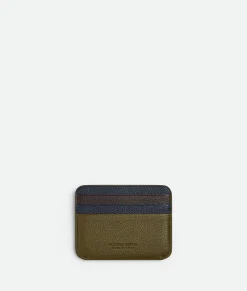 Bottega Veneta Booster Credit Card Case Olive oil/space/fondant