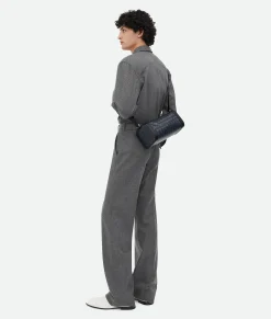 Bottega Veneta Brick Intrecciato Space/black Hot