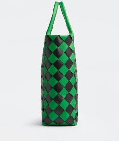 Bottega Veneta Cabat Grass/black Best