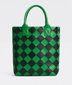 Bottega Veneta Cabat Grass/black Discount