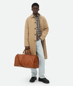 Bottega Veneta Cabin Duffle Light wood/dark light wood Discount