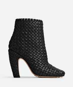 Bottega Veneta Canalazzo Ankle Boot Black New