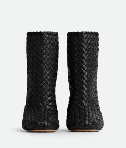 Bottega Veneta Canalazzo Ankle Boot Black New
