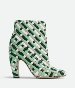 Bottega Veneta Canalazzo Ankle Boot Inkwell / Agate grey / Chalk / Siren Best