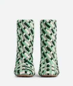 Bottega Veneta Canalazzo Ankle Boot Inkwell / Agate grey / Chalk / Siren Best