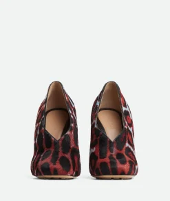 Bottega Veneta Canalazzo Pump Black/pale blue/chili Discount
