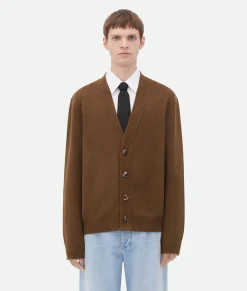 Bottega Veneta Cashmere Cardigan Cedar Outlet