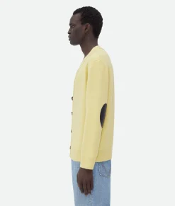 Bottega Veneta Cashmere Cardigan Sherbert Outlet