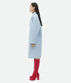 Bottega Veneta Cashmere Coat Dusk