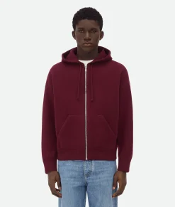 Bottega Veneta Cashmere Jumper Merlot Outlet