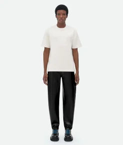 Bottega Veneta Cashmere T-Shirt Chalk Outlet