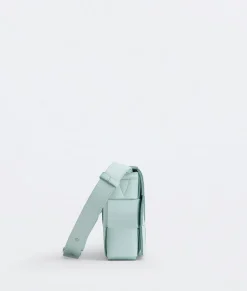 Bottega Veneta Cassette Teal washed Clearance
