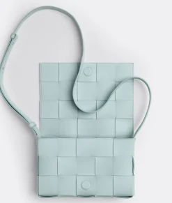 Bottega Veneta Cassette Teal washed Clearance