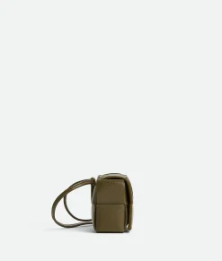 Bottega Veneta Cassette Airpods Case On Strap Mud Discount