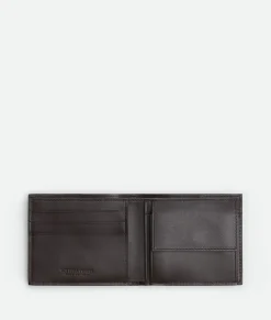 Bottega Veneta Cassette Bi-Fold Wallet With Coin Purse Fondant Sale