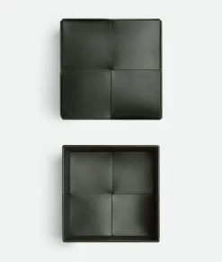 Bottega Veneta Cassette Box - L Dark green Clearance