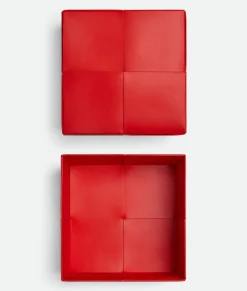 Bottega Veneta Cassette Box - XL Red stone Discount
