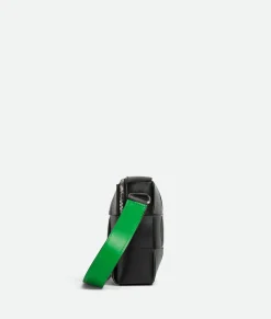 Bottega Veneta Cassette Camera Bag Black / Parakeet Outlet