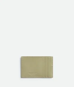 Bottega Veneta Cassette Credit Card Case Travertine / Natural Best