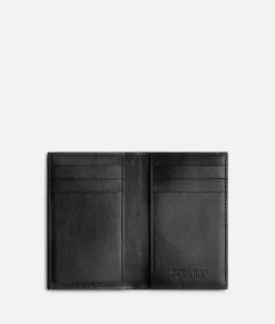 Bottega Veneta Cassette Flap Card Case Black Sale