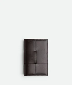 Bottega Veneta Cassette Flap Card Case Fondant New