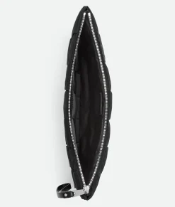 Bottega Veneta Cassette Large Flat Pouch Black