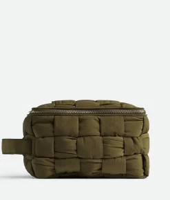 Bottega Veneta Cassette Travel Pouch Mud Best