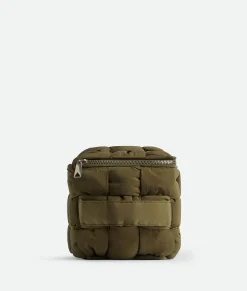 Bottega Veneta Cassette Travel Pouch Mud Best