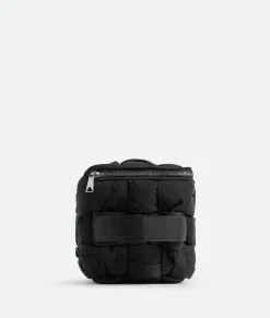 Bottega Veneta Cassette Travel Pouch Black Best