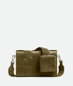 Bottega Veneta Cassette With Versatile Strap Mud Discount