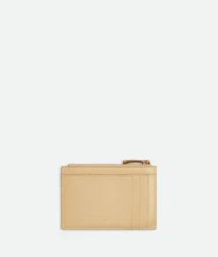 Bottega Veneta Cassette Zippered Card Case Porridge Outlet