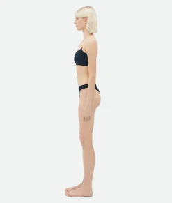 Bottega Veneta Chains Stretch Nylon Bikini Navy Clearance
