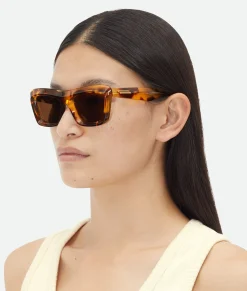 Bottega Veneta Classic Cat Eye Sunglasses Havana/brown Discount